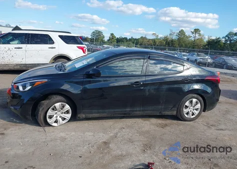 2016 Hyundai Elantra Se z USA, uszkodzony, nr VIN 5NPDH4AEXGH711682